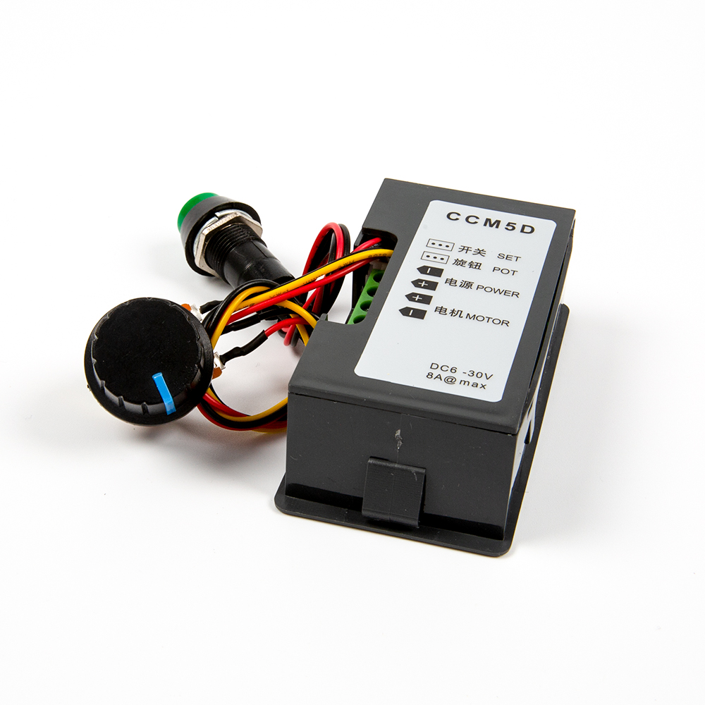 ШИМ регулятор скорости мотора CCM5D с цифровым дисплеем, 6/12/24в